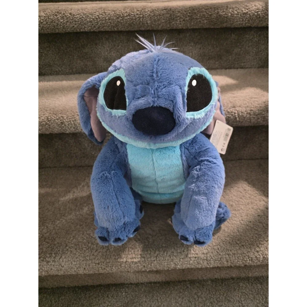 Disney Lilo & Stitch Stitch Blue Plush Stuffed Animal 16 inches